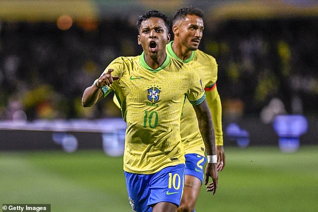 Brazilian Striker Rodrygo Scores Sole Goal in Victory Over Ecuador Amid Controversy Over His Omission from the Ballon d’Or List and Potential Pressure at Real Madrid