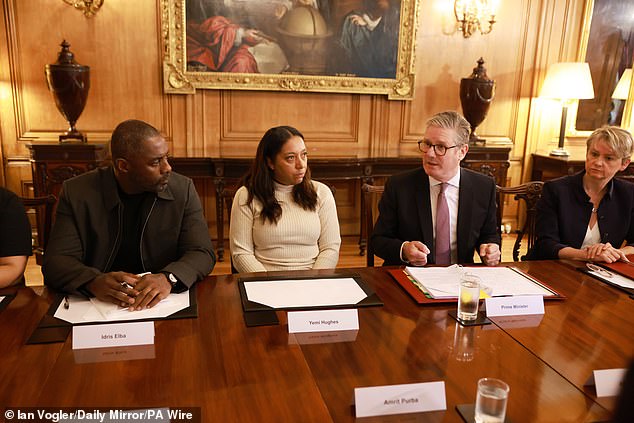 Idris Elba Advocates for Action Against Knife Crime in London Summit with Keir Starmer to Protect Youth from Violent Gangs