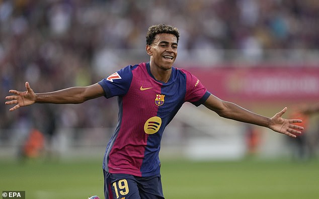 Barcelona’s Rising Talent Lamine Yamal Shares His Aspiration to Play Alongside Manchester City’s Midfield Genius Kevin De Bruyne in Spain