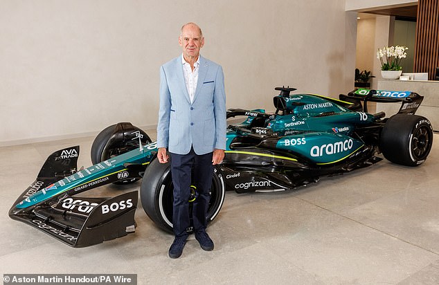 Adrian Newey Signs Five-Year Contract with Aston Martin and Secures 2.5% Stake in Billion-Dollar Company During High-Profile Unveiling at Silverstone