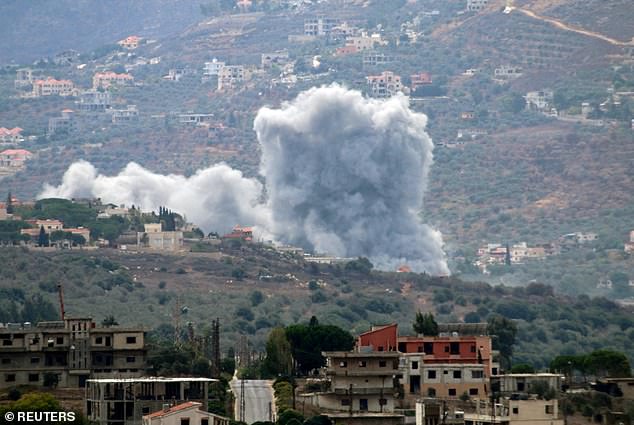 Hezbollah retaliates by launching 150 rockets into Israel after overnight airstrikes on multiple sites in southern Lebanon escalate tensions