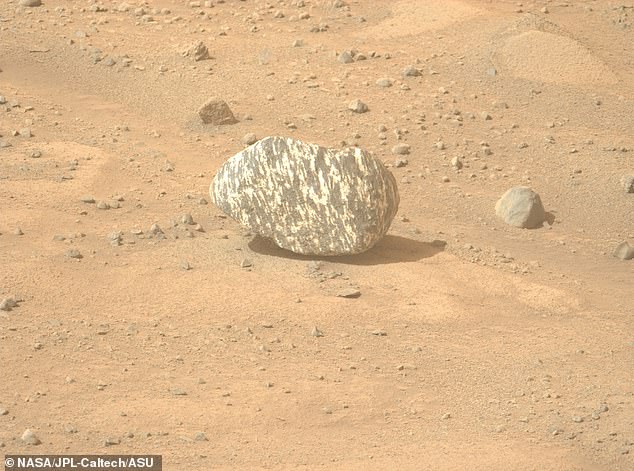 NASA’s Mars Perseverance Rover Discovers Unusual Zebra-Like Rock Named Freya Castle on the Red Planet, Hinting at Potential Geological Revelations