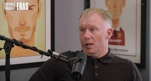 Manchester United legend Paul Scholes reveals the only time he stood up to Sir Alex Ferguson following his error in a 2001 match against Newcastle United that nearly cost his career