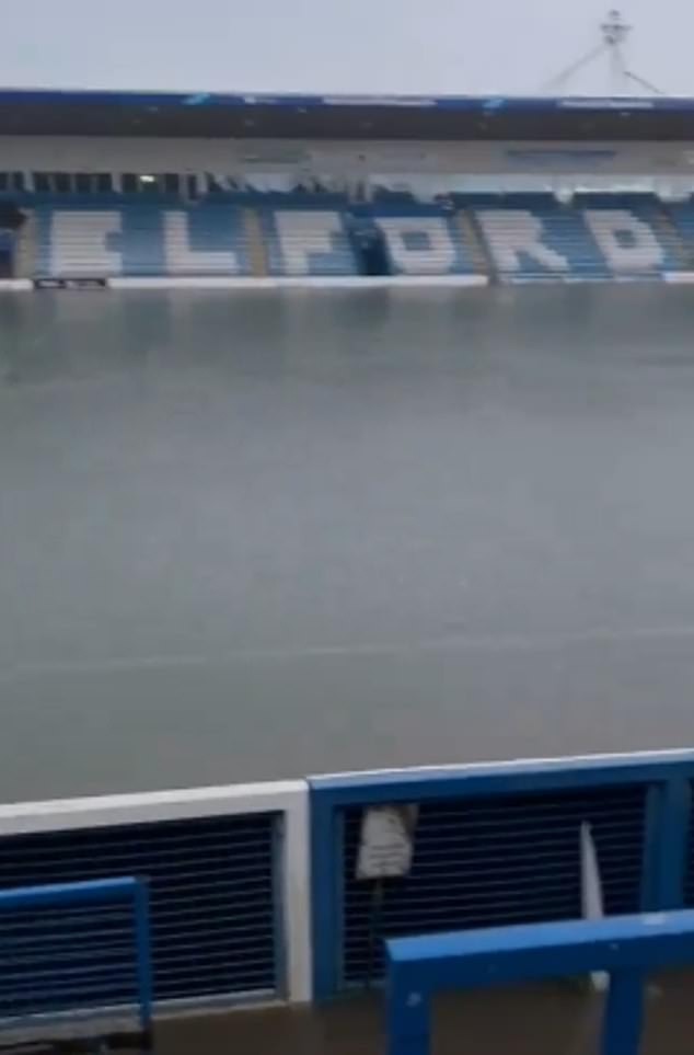 Non-League Football Club AFC Telford Faces Severe Flooding at SEAH Stadium as Fans Rally for Cleanup Efforts