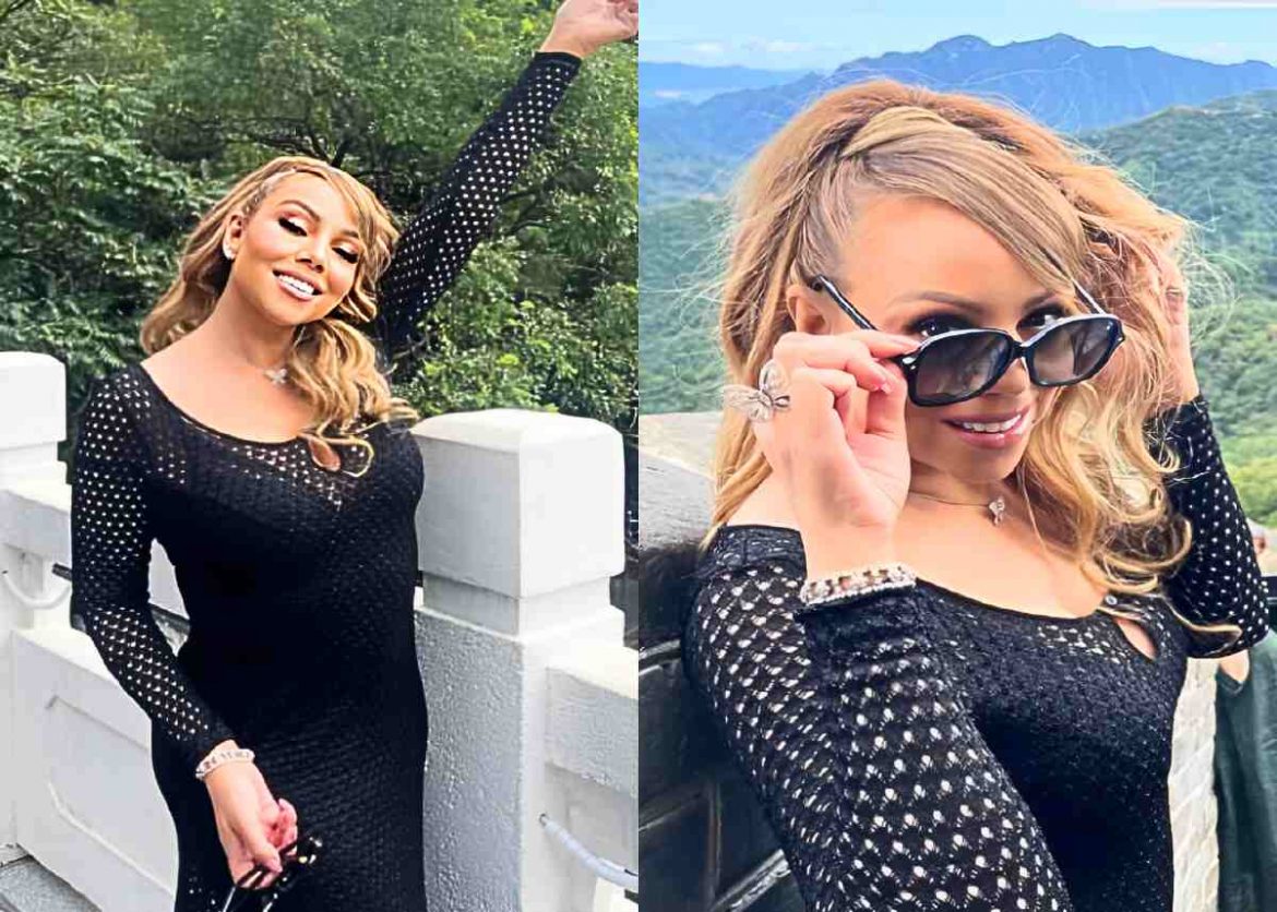 Pop Icon Mariah Carey Stuns Fans by Climbing the Great Wall of China in 6-Inch Platform Heels While Navigating Recent Family Tragedy