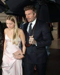 Harper Beckham Stuns in Custom Pink Dress as She Joins Fashionable Family for Victoria Beckham’s Paris Fashion Week Show