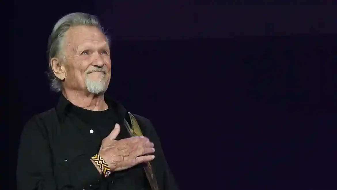 Singer-songwriter and actor Kris Kristofferson passes away peacefully at 88 at his Maui home surrounded by family as the world mourns a legendary entertainer