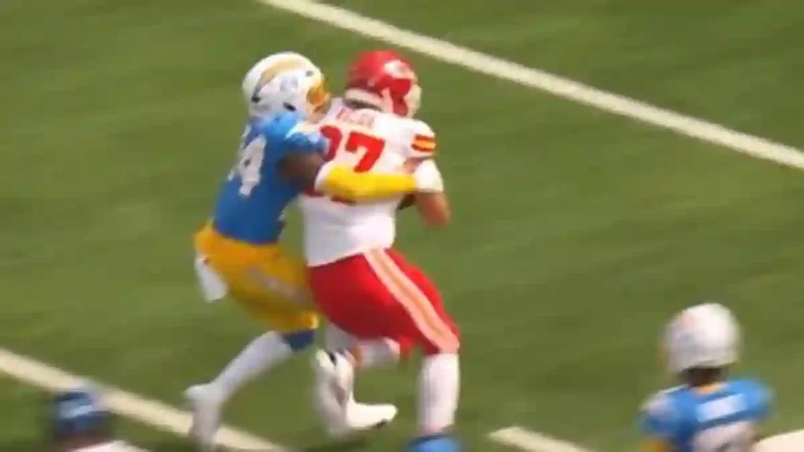 Travis Kelce’s Father Questions Safety After Son Survives Dangerous Tackle by Chargers’ AJ Finley in Los Angeles Game