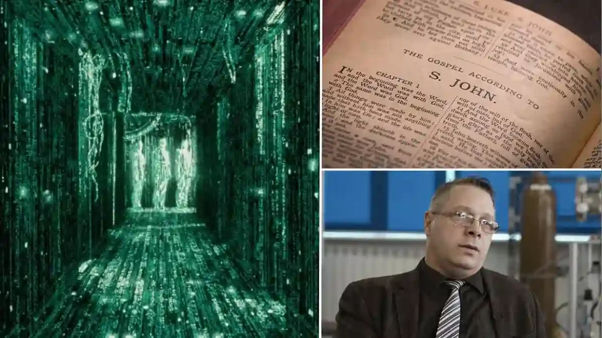 Physicist Melvin Vopson Explores the Idea That Our Universe Functions as an Advanced Computer Simulation Hidden in Biblical Texts from the Gospel of John