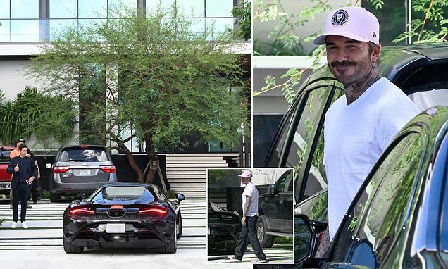 David Beckham Explores His Stunning New Home in Miami, Featuring a Private Cinema and Rooftop Lounge, While Embracing His Role as a Celebrity in the Area