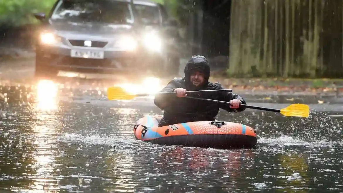 Britain prepares for another day of disruption with flood warnings and severe weather forecast to impact homes, travel, and power supplies