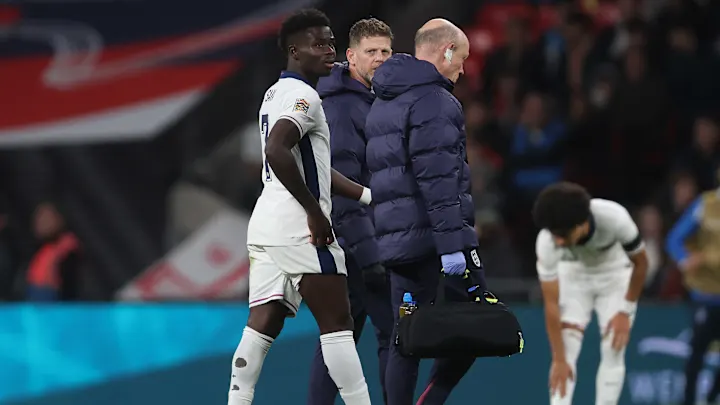 Bukayo Saka Misses Out on Arsenal’s Match Against Bournemouth After Suffering a Thigh Injury During International Duty Against Greece