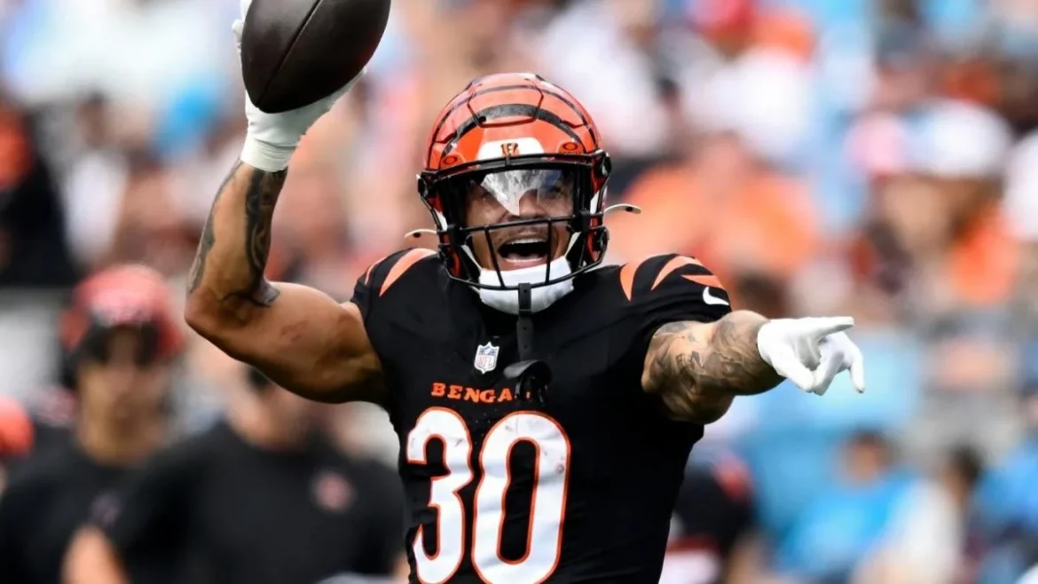 NFL Takes Action as Cincinnati Bengals Running Back Chase Brown Suffers Drink Dumping Incident by Fan After Winning Match Against Carolina Panthers