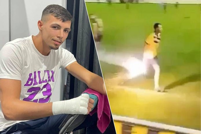 Menen Striker Fabio Schifano Left in Intensive Care After Firecracker Explosion Claims Finger and Causes Severe Injuries in Belgium Football Match