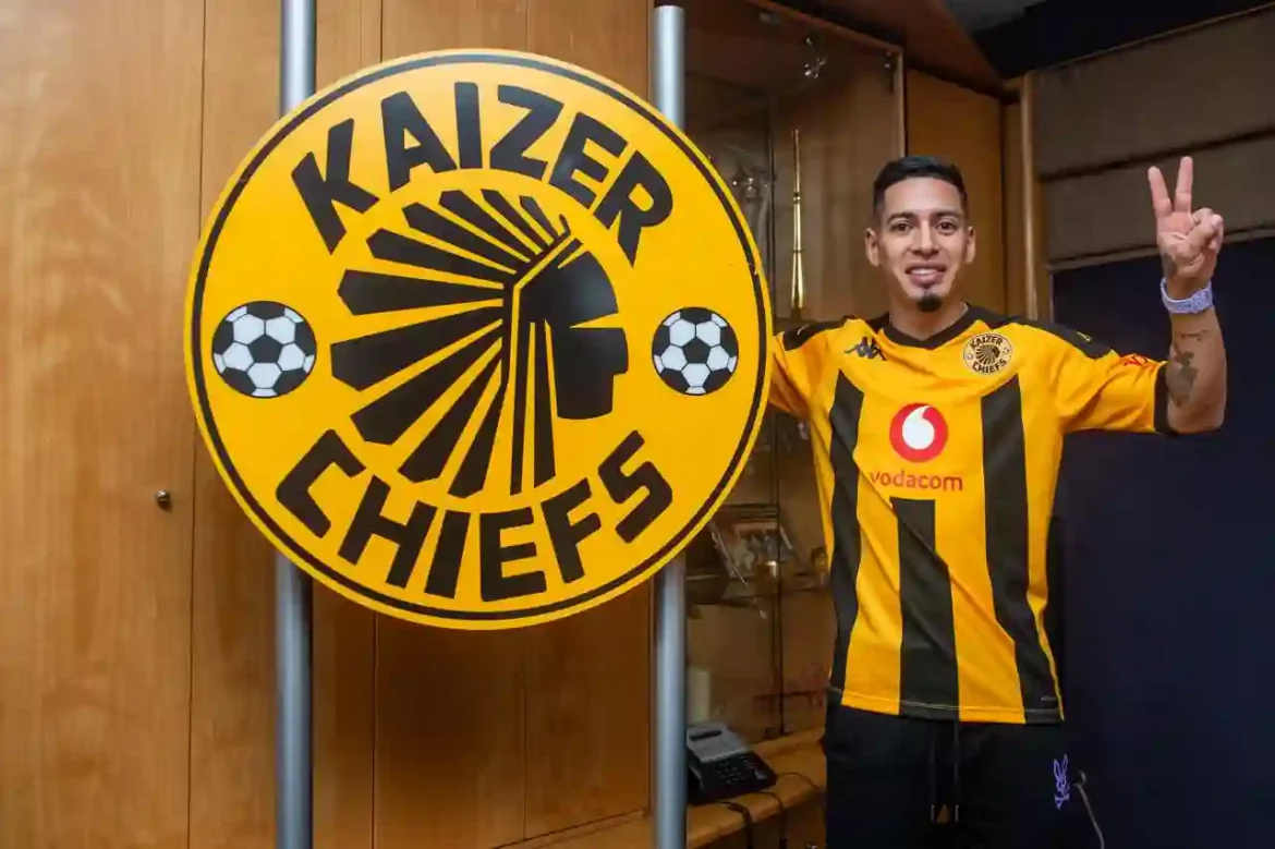 New Kaizer Chiefs new signing Gaston Sirino suffers abductor muscle injury ruling him out for two weeks as club battles multiple injuries