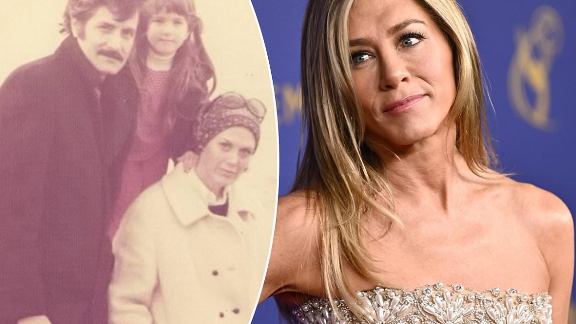 Actress Jennifer Aniston Discusses Her Childhood Trauma from Belly Dancing for Family and Reveals Her New Children’s Book About Her Rescue Dog Clyde on Jimmy Kimmel in California