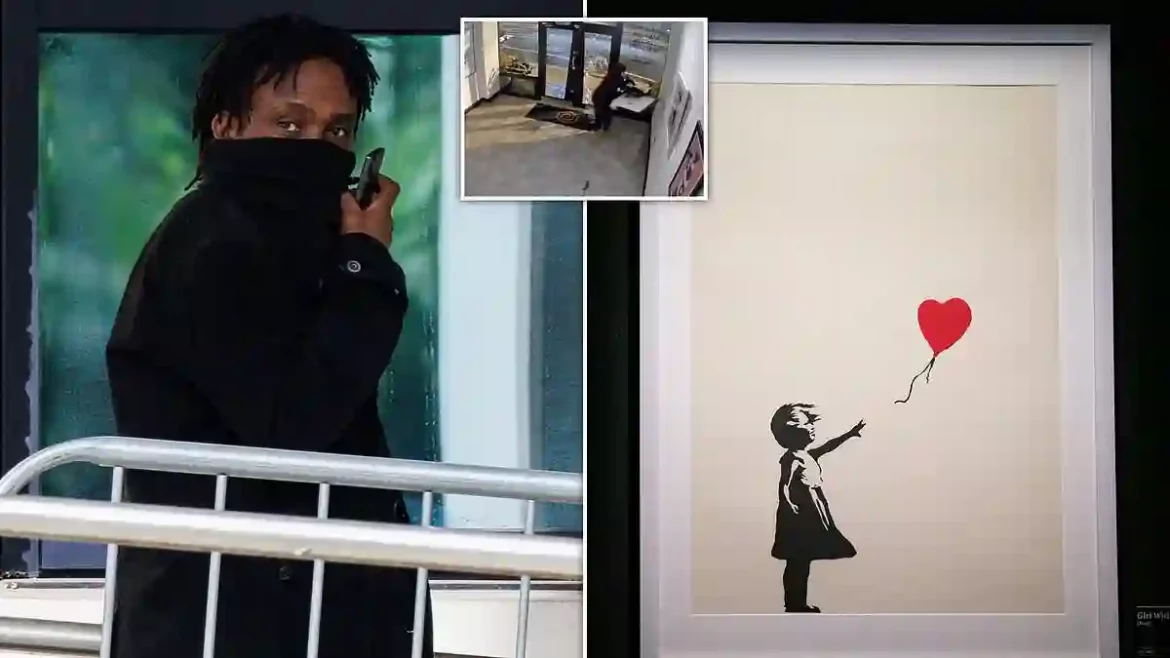 Man Pleads Guilty to Stealing Banksy’s Iconic Artwork Girl with Balloon from Grove Gallery in London