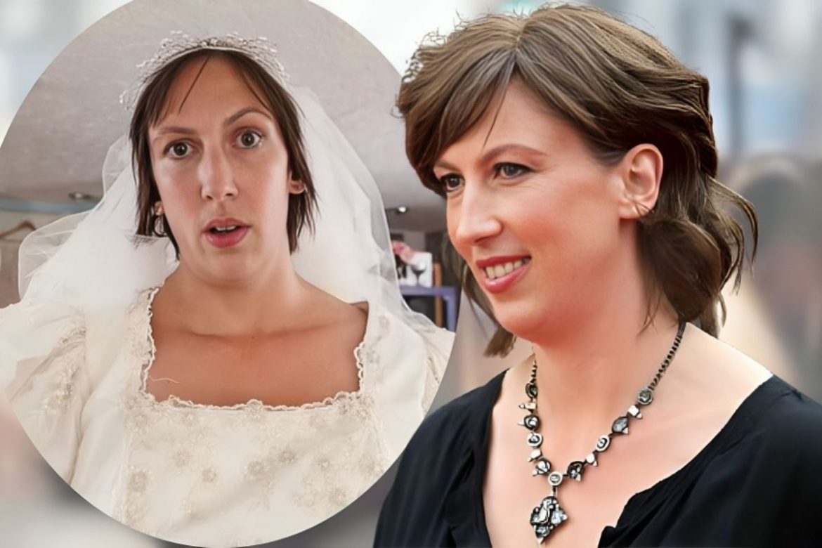 British comedian Miranda Hart shocks fans with surprise marriage to mystery man she met during lockdown while fixing her £2 million home in Bristol