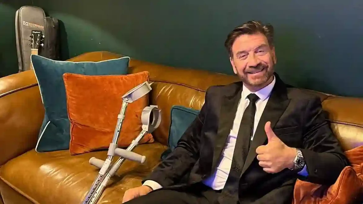 Nick Knowles gutted as knee injury in rehearsals puts him on crutches and sidelines him from Strictly Come Dancing’s Movie Week