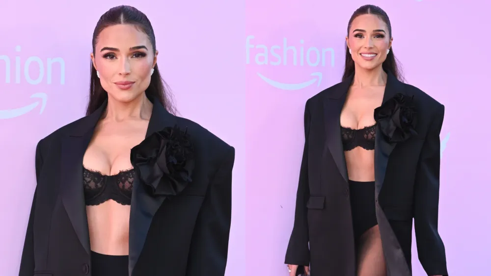 Olivia Culpo Captivates the Audience with Her Stunning Tuxedo Ensemble at the 2024 Victoria’s Secret Fashion Show in Brooklyn