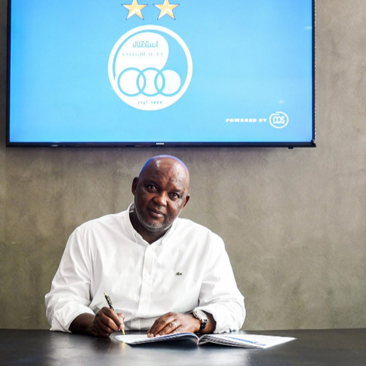 Pitso Mosimane takes on a new challenge as head coach of Esteghlal Khuzestan FC with his debut match against Cristiano Ronaldo’s Al-Nassr FC in Iran