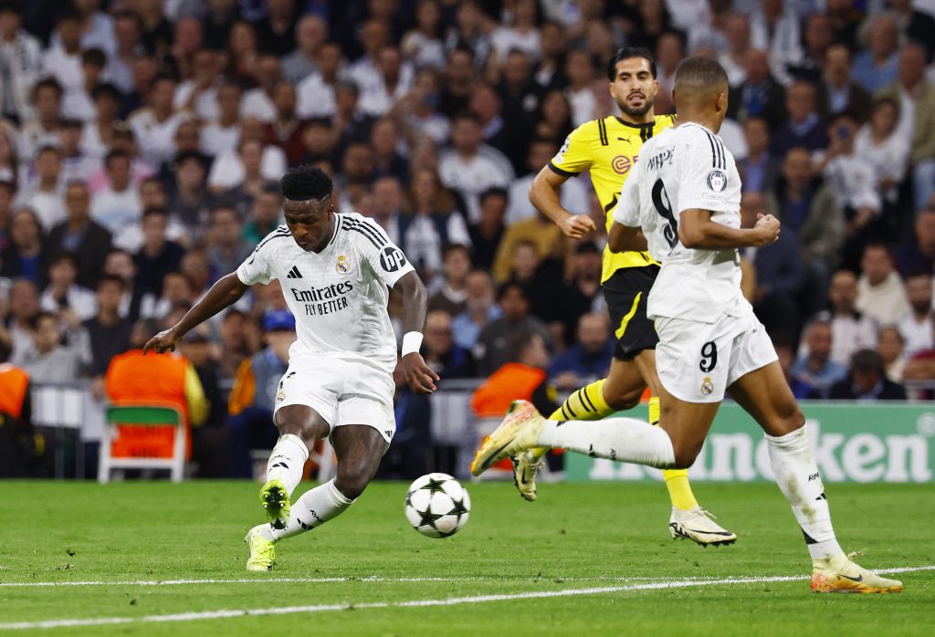 Real Madrid stages remarkable second-half comeback led by Vinicius Júnior to defeat Borussia Dortmund 5-2 at the Santiago Bernabéu