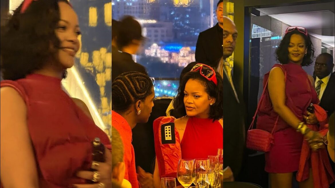 Rihanna and A$AP Rocky Dazzle Shanghai Fashion Week Attendees with Their Stunning Matching Outfits and Playful Chemistry