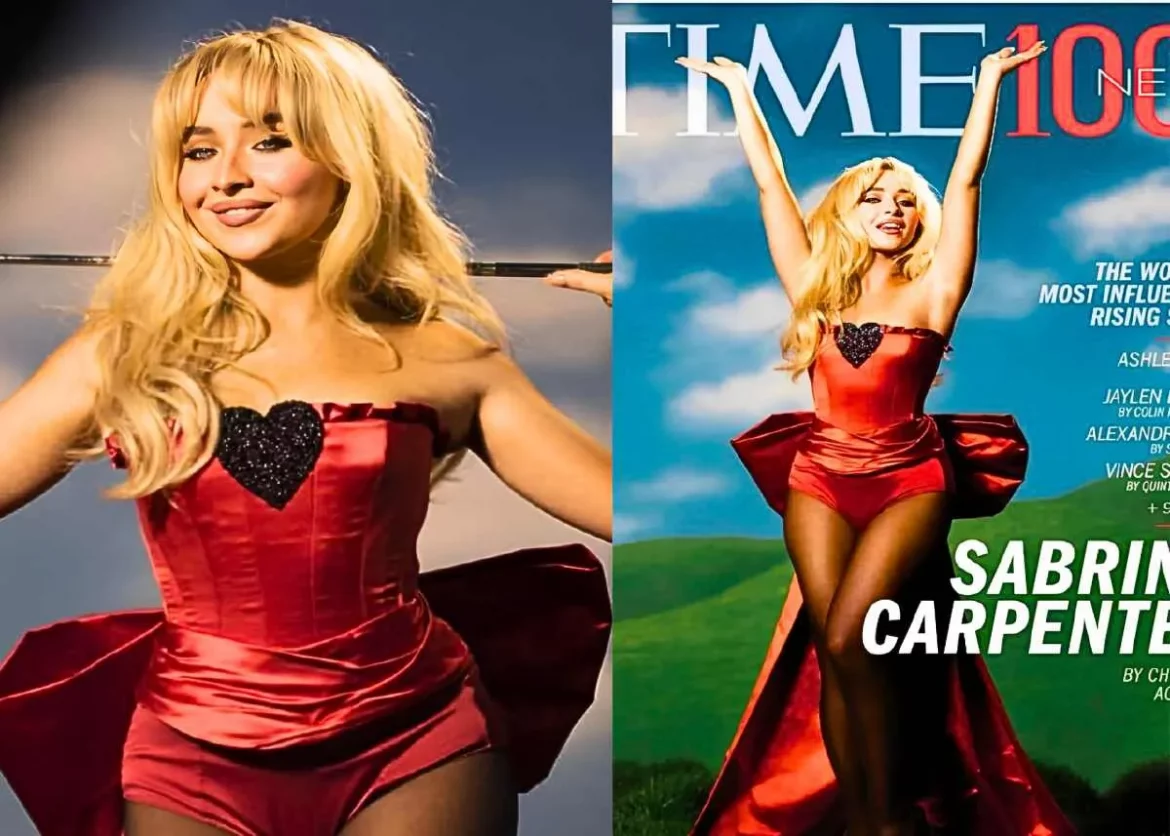 Sabrina Carpenter Makes Waves in 2024 by Gracing the Cover of Time Magazine’s Prestigious Time100 Next List Celebrating Emerging Stars in New York