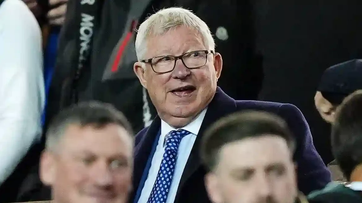 Legendary manager Sir Alex Ferguson opts for Ibrox instead of Old Trafford as Manchester United fight for a point against Porto