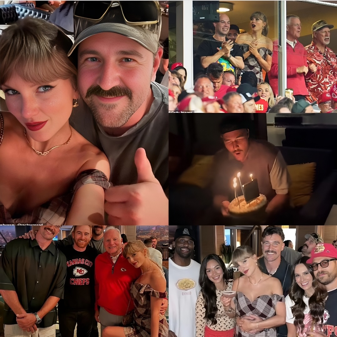 Travis Kelce Celebrates His 35th Birthday with Taylor Swift and Friends at a Kansas City Bar Following Chiefs’ Victory Over Saints