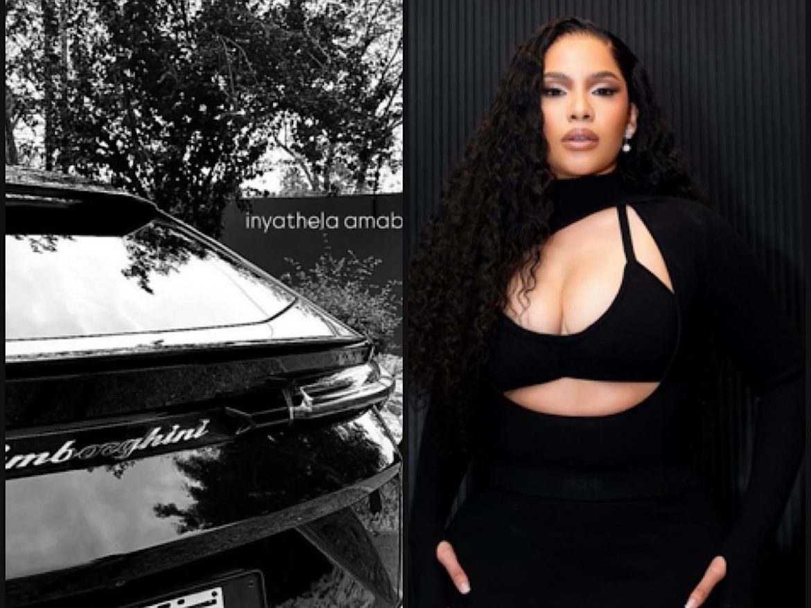 South African Actress Thuli Phongolo Reveals Her Impressive New R6 Million Lamborghini Urus on Social Media, Proving Her Unapologetic Approach to Luxury Living