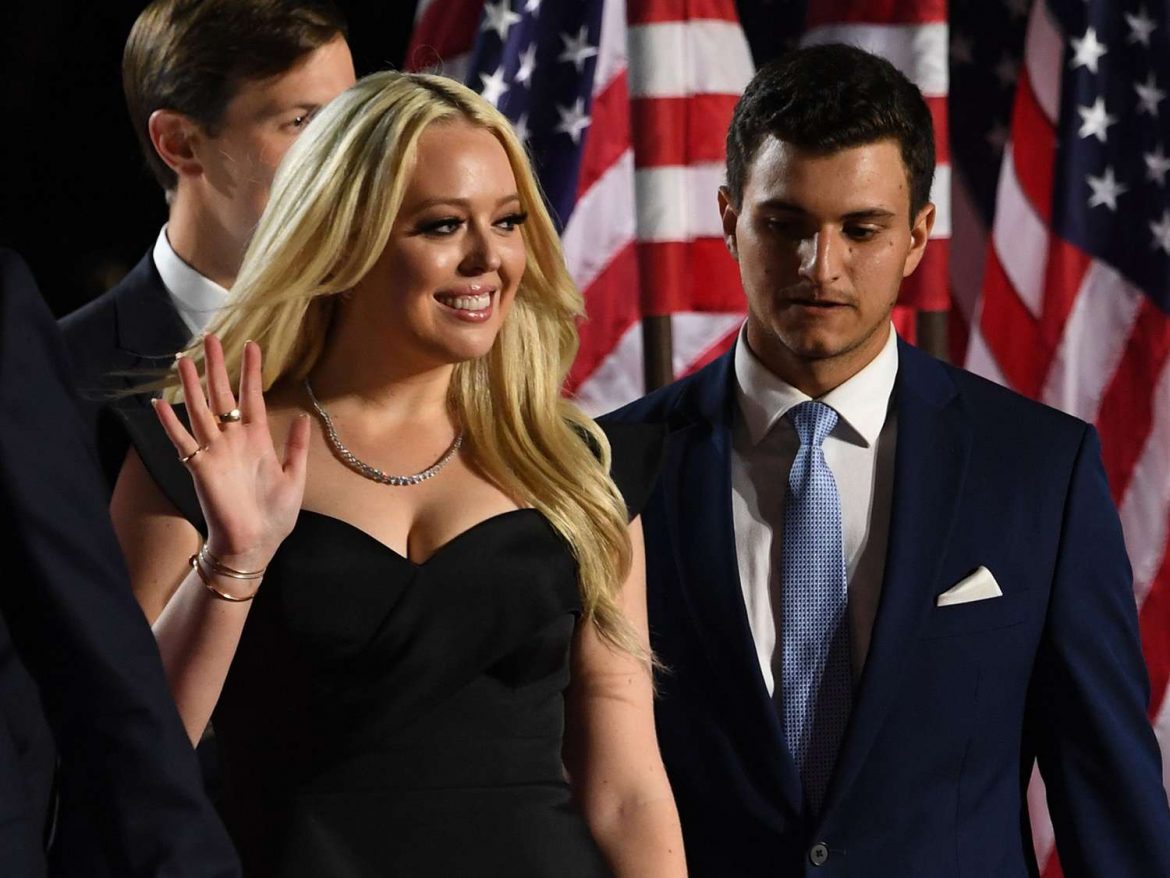 Donald Trump proudly announces Tiffany Trump’s pregnancy to crowd at Detroit Economic Club while praising her husband Michael Boulos