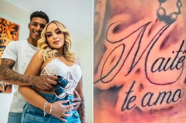 Former Real Madrid Player Vinicius Tobias Gets Tattoo to Honor Baby Maite Only to Discover He Is Not the Father Following Ex-Girlfriend’s Instagram Reveal