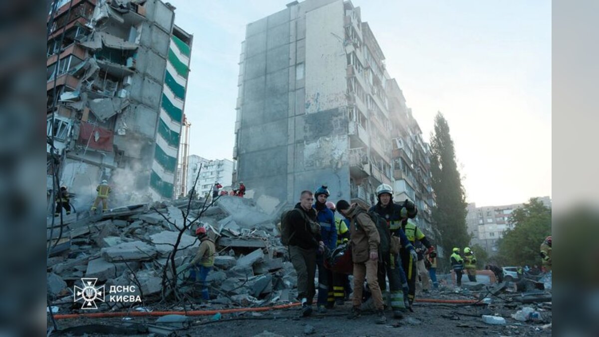 Russia Pounds Kyiv With 670 Drones and 56 Missiles as Zelenskyy Says Civilians Are Trapped Under Rubble